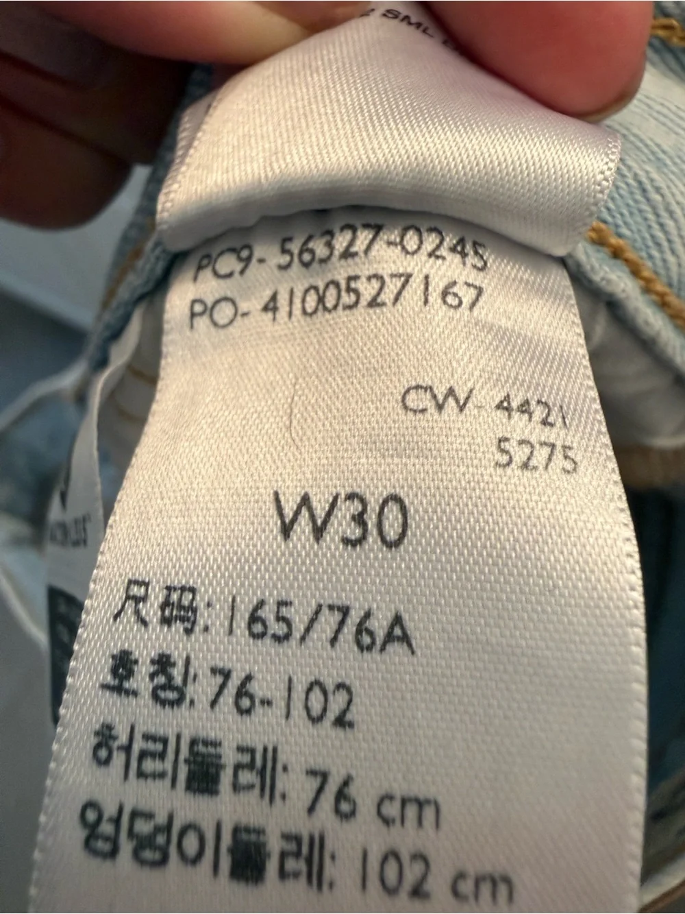 Levis size 30